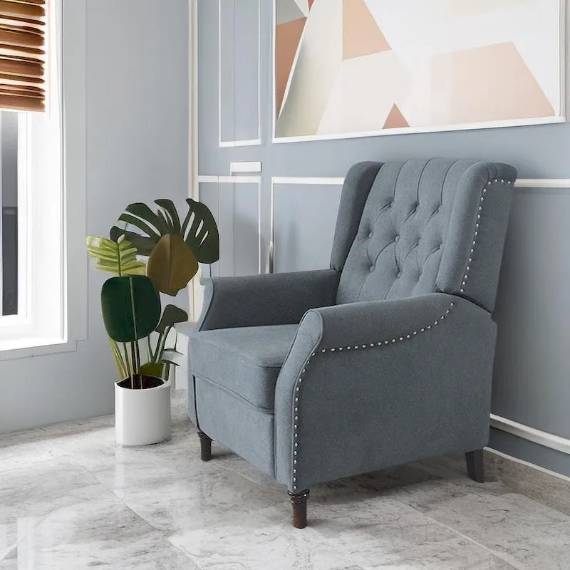Adjustable Back Recliner Sofa