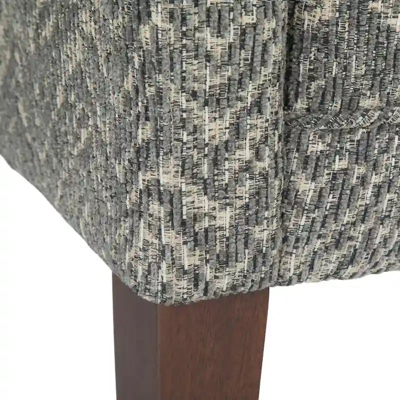 50 inch Wide Contemporary Upholstered Bench- 50x 22x 23.8