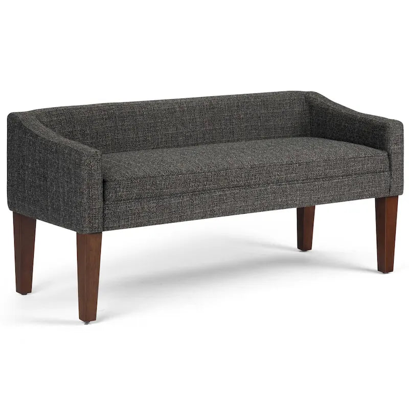 50 inch Wide Contemporary Upholstered Bench- 50x 22x 23.8