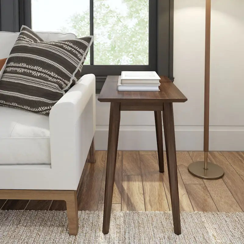 Mid- Century Rectangular Side Table- 24
