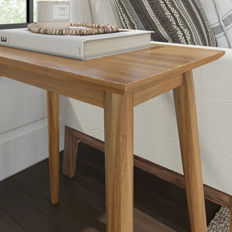 Mid- Century Rectangular Side Table- 24