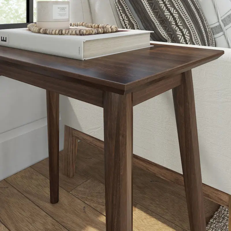Mid- Century Rectangular Side Table- 24