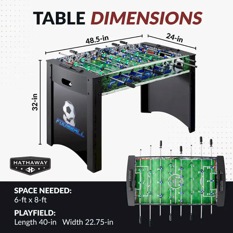 4- Foot Foosball Table