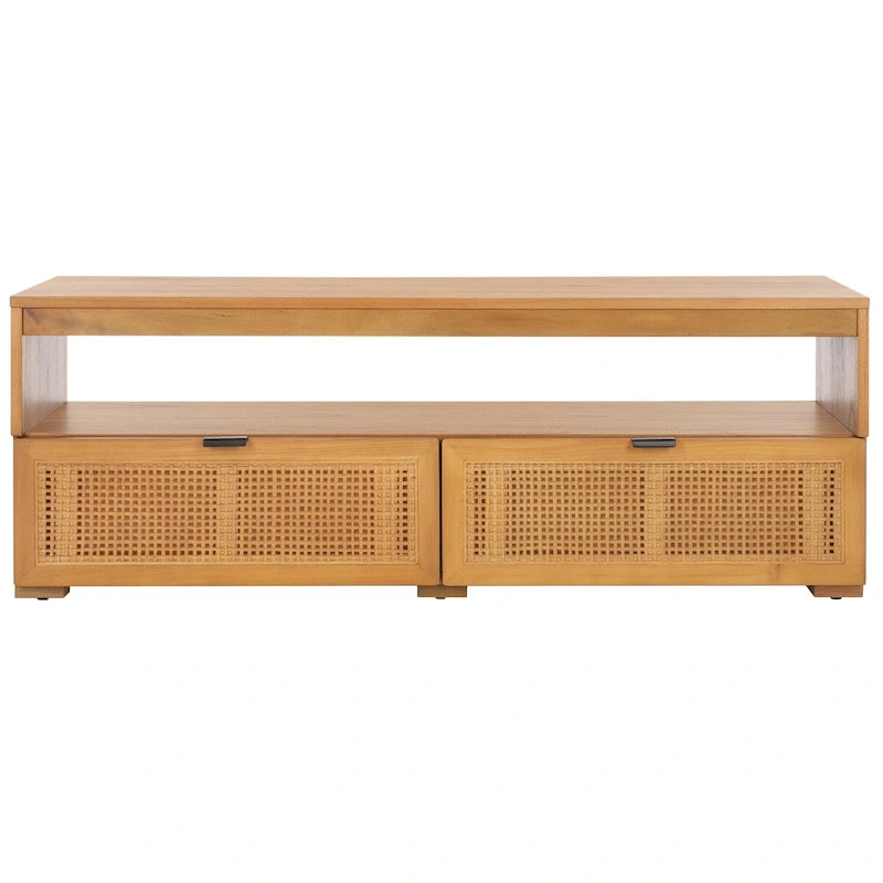 2-Drawer 1-Shelf Entertainment Media Stand (Fits Up To 55 Flatscreen TV) - 48Wx16Dx17H