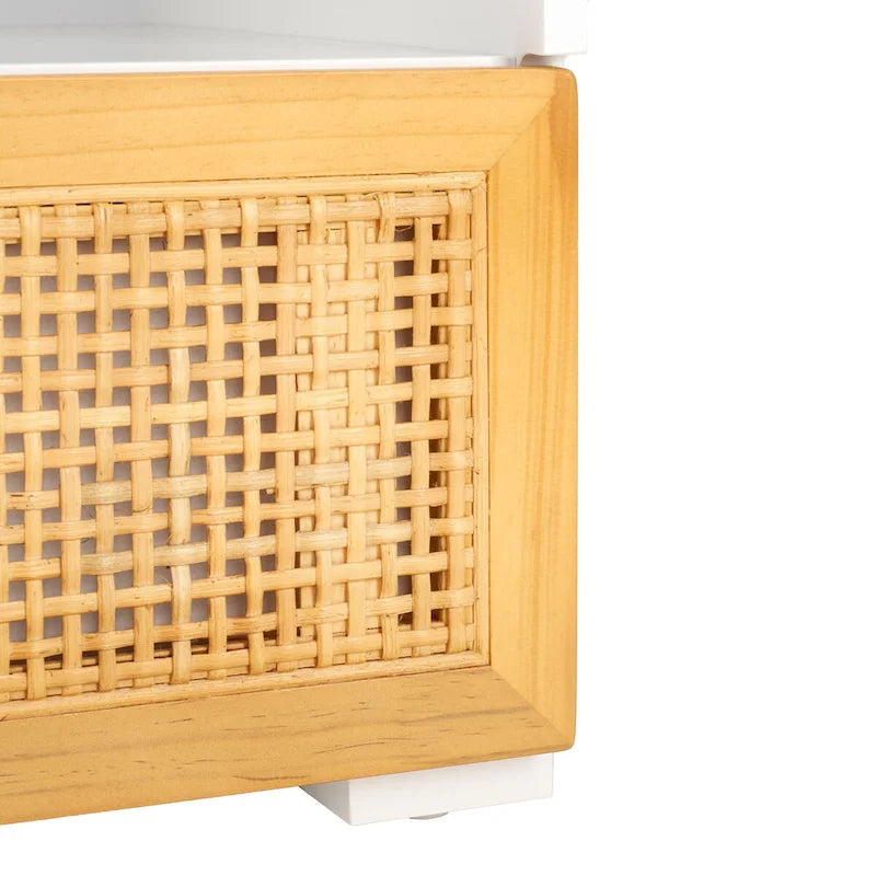 2-Drawer 1-Shelf Entertainment Media Stand (Fits Up To 55 Flatscreen TV) - 48Wx16Dx17H