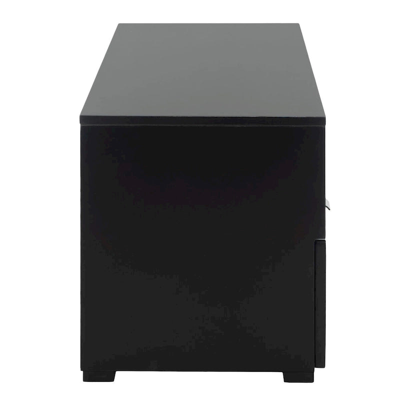 2-Drawer 1-Shelf Entertainment Media Stand (Fits Up To 55 Flatscreen TV) - 48Wx16Dx17H