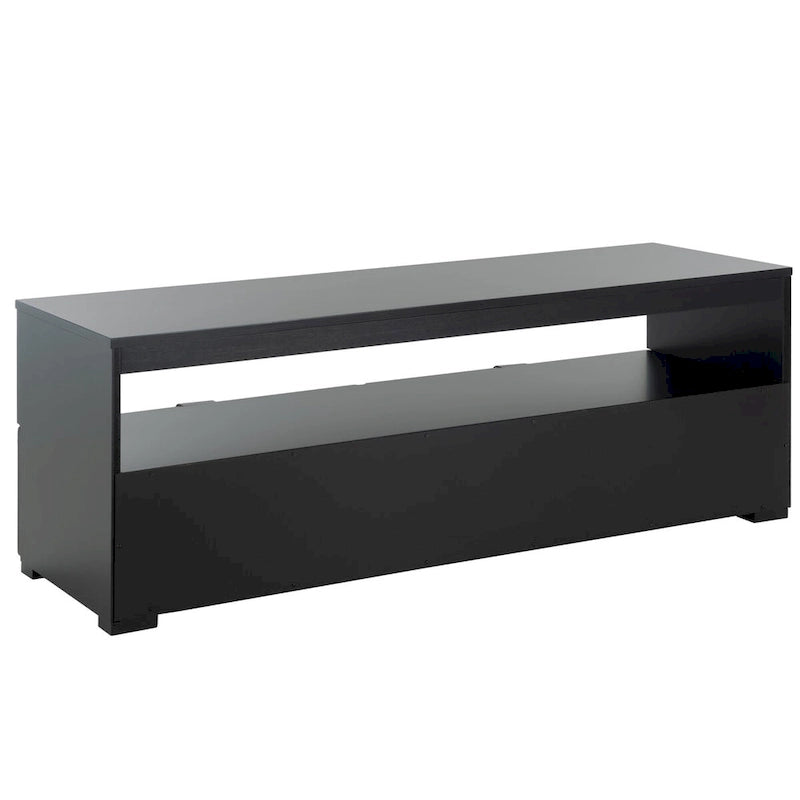 2-Drawer 1-Shelf Entertainment Media Stand (Fits Up To 55 Flatscreen TV) - 48Wx16Dx17H