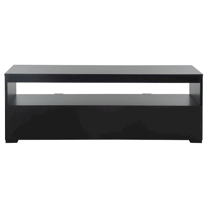 2-Drawer 1-Shelf Entertainment Media Stand (Fits Up To 55 Flatscreen TV) - 48Wx16Dx17H