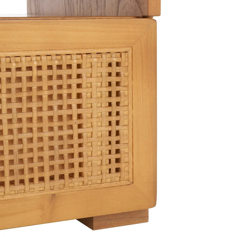 2-Drawer 1-Shelf Entertainment Media Stand (Fits Up To 55 Flatscreen TV) - 48Wx16Dx17H
