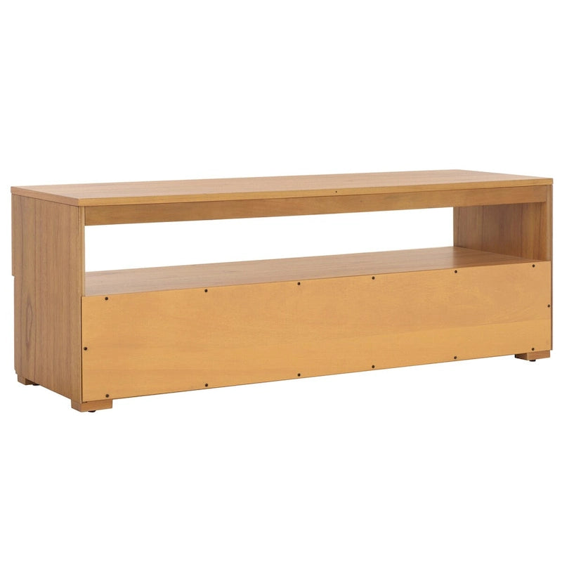 2-Drawer 1-Shelf Entertainment Media Stand (Fits Up To 55 Flatscreen TV) - 48Wx16Dx17H