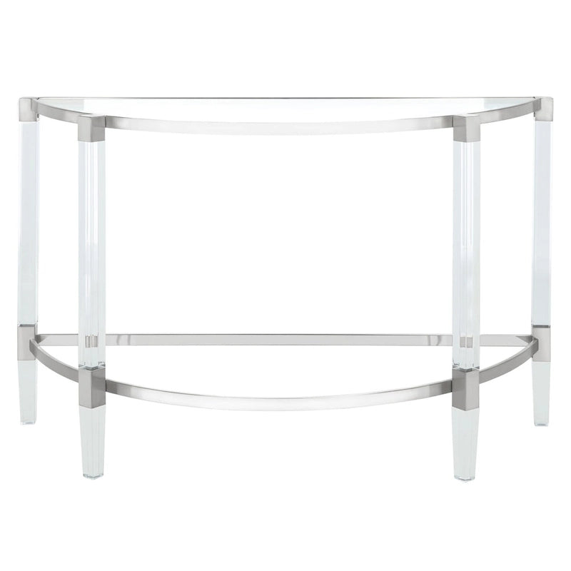 Acrylic Console Table - 47Wx18Dx29H