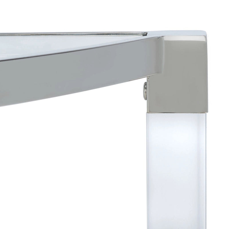 Acrylic Console Table - 47Wx18Dx29H