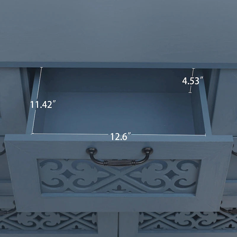7 Drawer Cabinet American Furniture Suitable for Bedroom - N/A