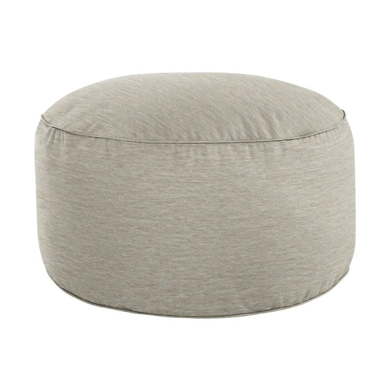 Indoor Textured Bean Pouf/ Ottoman