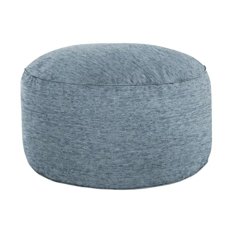 Indoor Textured Bean Pouf/ Ottoman
