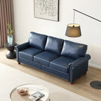 Klassische Wohnzimmernägel Sofa Kunstleder für Wohnzimmer, Büro, Apartment