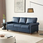 Klassische Wohnzimmernägel Sofa Kunstleder für Wohnzimmer, Büro, Apartment