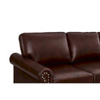 Klassische Wohnzimmernägel Sofa Kunstleder für Wohnzimmer, Büro, Apartment