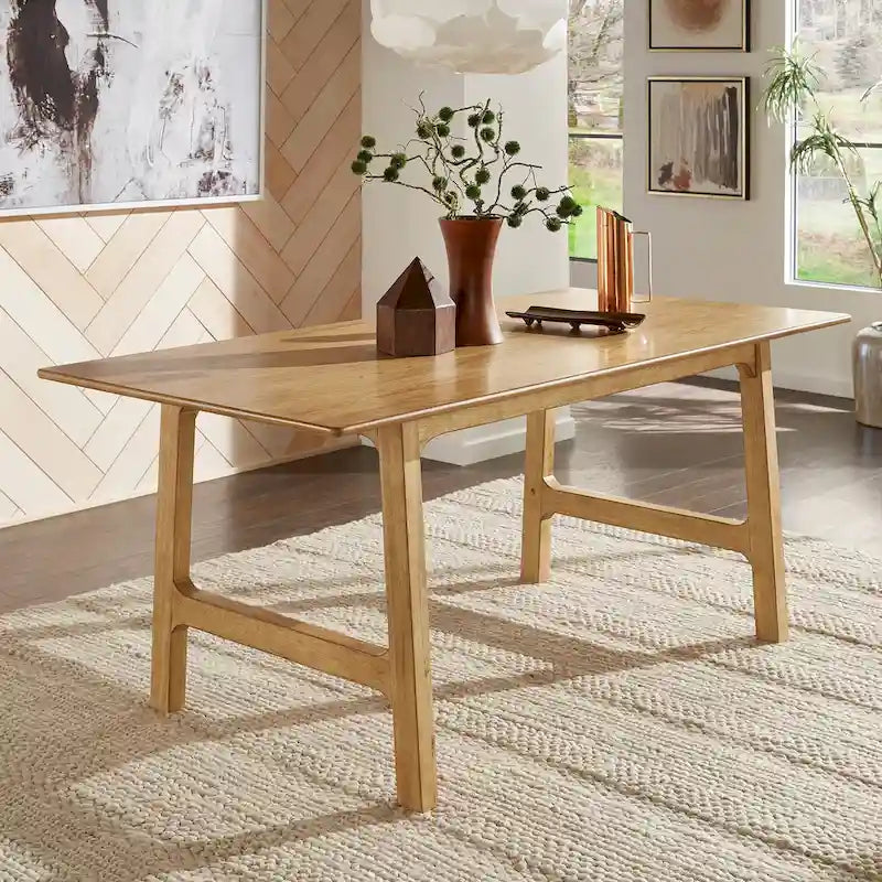 Scandinavian Wood Finish 71 Dining Table