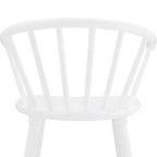 2er Barhocker-Set in Tresenhöhe 61cm für Kücheninseln mit Massivholz und Spindellehne