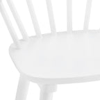 2er Barhocker-Set in Tresenhöhe 61cm für Kücheninseln mit Massivholz und Spindellehne